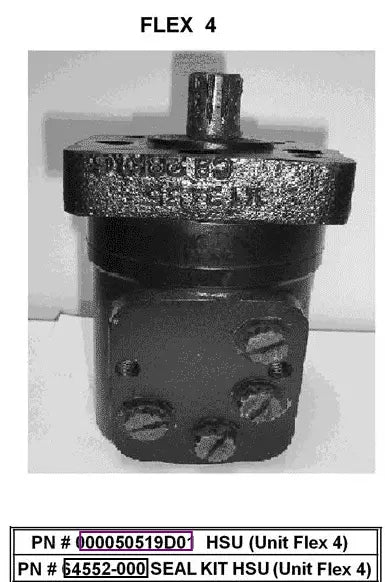 Mahindra Tractor HSU Unit Seal Kit 64552-000 Mahindra Direct Parts