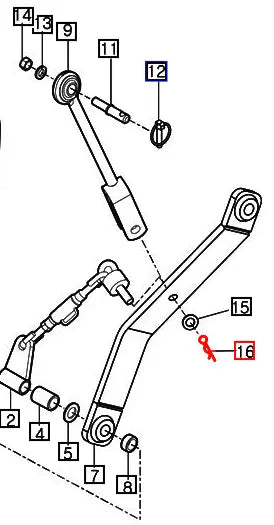 Mahindra Tractor Hair Pin 13059310030 Mahindra