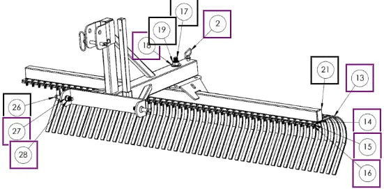 Mahindra Tractor Hair Pin 2 5 AHP25 Mahindra Direct Parts