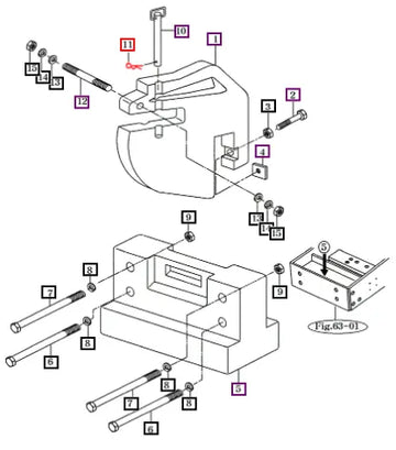 Mahindra Tractor Hair Pin (28) S2169908420 Mahindra Direct Parts