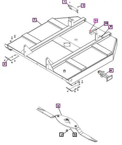 Mahindra Tractor Hairpin L1005001063 Mahindra Direct Parts