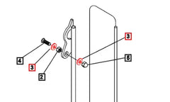 Mahindra Tractor Loader / Backhoe Hardened Washer KMW05402021
