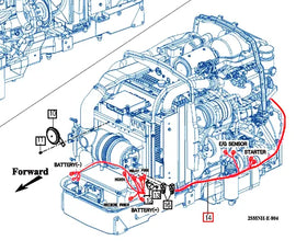 Mahindra Tractor Harness Assy Engine 12276682205 Mahindra Direct Parts