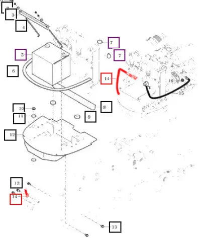 Mahindra Tractor Harness Assy, Earth 11106684200 Mahindra Direct Parts