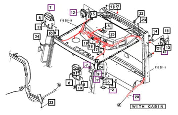 Mahindra Tractor Harness C 19467461001 Mahindra Direct Parts