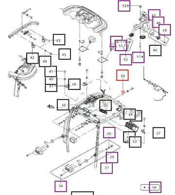 Mahindra Tractor Harness Clamp Din 3016-1-2-18-15 E007518413D1 Mahindra Direct Parts