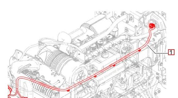 Mahindra Tractor Harness Pigtail Headlamp Headlight 007705088V91 Mahindra Direct Parts