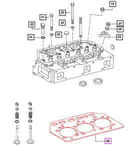 Mahindra Tractor Head Gasket 005551065R1 Mahindra Direct Parts