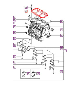 Mahindra Tractor Head Gasket 119C1001330- Mahindra Direct Parts