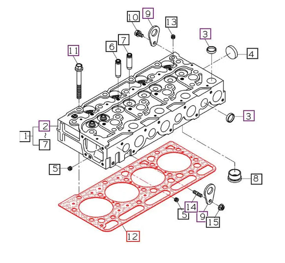 Mahindra Tractor Head Gasket Mahindra Direct Parts