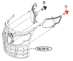 Mahindra Tractor Headlight Bulb 11106565110