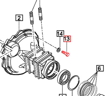Mahindra Tractor Hex Bolt M10x30 V2013610030 Mahindra Direct Parts