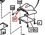 Mahindra Tractor Hex Bolt V2183606016 Mahindra Direct Parts