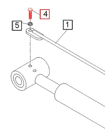 Mahindra Tractor Hex Head Cap Screw KMW05452022 Mahindra Direct Parts