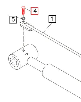 Mahindra Tractor Hex Head Cap Screw KMW05452022 Mahindra Direct Parts