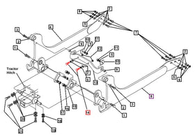 Mahindra Tractor Hex Head Cap Screw KMW05692124 Mahindra Direct Parts