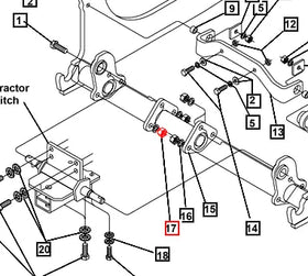 Mahindra Tractor Hex Head Nut KMW05552006 Mahindra Direct Parts