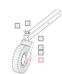 Mahindra Tractor Hex Nut With Nylon Insert 100HNWN