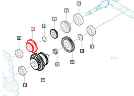 Mahindra Tractor High Low Gear 16-27 Tooth 11102411010 Mahindra