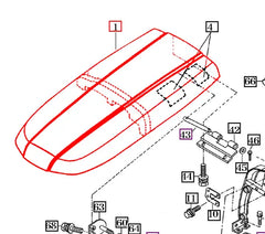 Mahindra Tractor Hood 14576012001BR