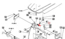 Mahindra Tractor Hood Latch 10402621000 Mahindra