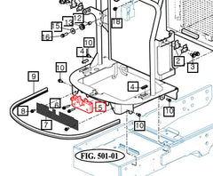 Mahindra Tractor Hood Latch 12626020600