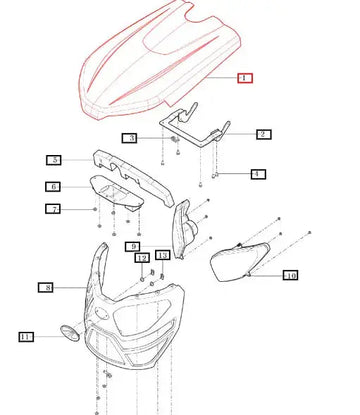 Mahindra Tractor Hood Mahindra Direct Parts