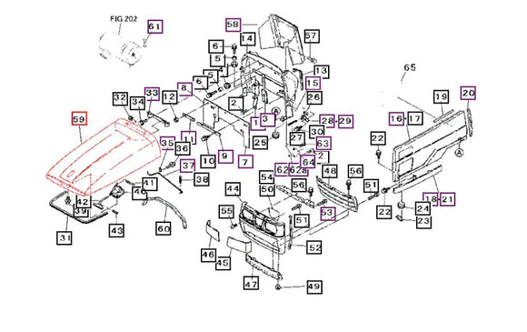 Mahindra Tractor Hood Mahindra Direct Parts