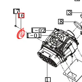 Mahindra Tractor Horn 13266212003 Mahindra Direct Parts