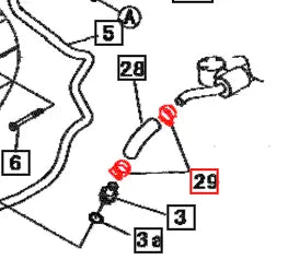 Mahindra Tractor Hose Clamp 00505000280 Mahindra Direct Parts