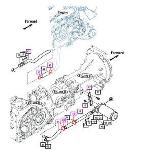 Mahindra Tractor Hose Clamp 18027090400 Mahindra