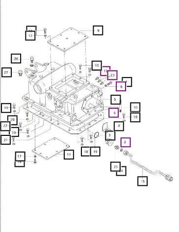 Mahindra Tractor Hose Power Steering Lhrh- G 7.9 Mm (5/16" Id) 000013777P04 Mahindra Direct Parts