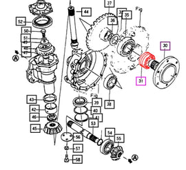 Mahindra Tractor Hub Seal 15604330120 Mahindra Direct Parts