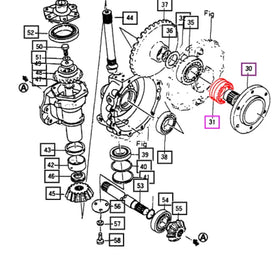 Mahindra Tractor Hub Seal 15604330120 Mahindra Direct Parts