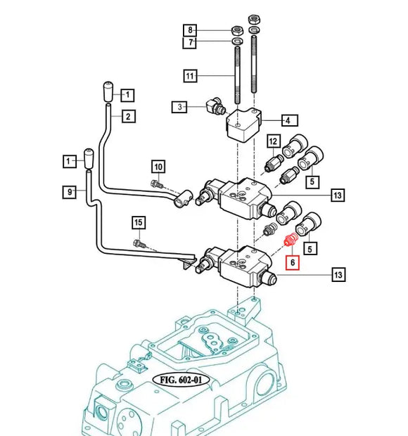 Mahindra Tractor Hydraulic 1/2" Union 17995080201 Mahindra