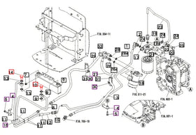 Mahindra Tractor Hydraulic Banjo Bolt 19812453000 Mahindra