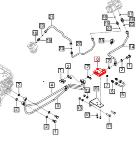 Mahindra Tractor Hydraulic Block 007212991V91 Mahindra Direct Parts