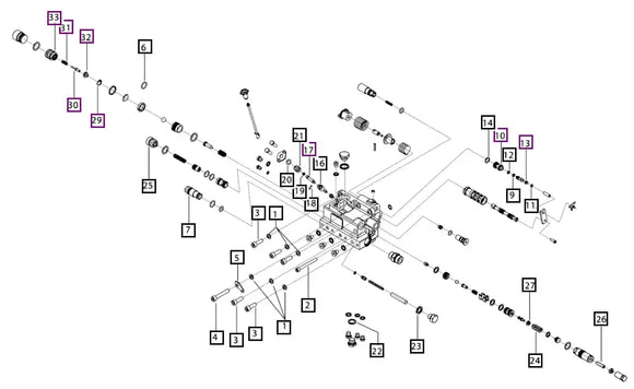 Mahindra Tractor Hydraulic Control Valve 007220908U92 Mahindra Direct Parts
