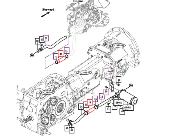 Mahindra Tractor Hydraulic Coupling Hose 15605150031 Mahindra