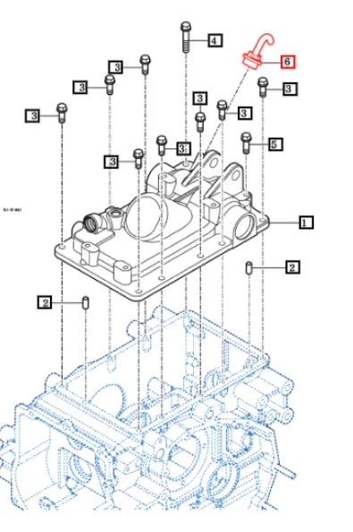 Mahindra Tractor Hydraulic Fill Cap 18715110110 Mahindra