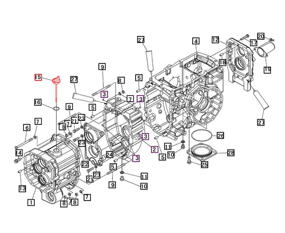 Mahindra Tractor Hydraulic Fill Cap Dipstick 19812472002 Mahindra