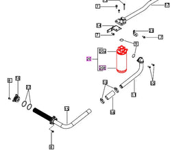Mahindra Tractor Hydraulic Filter Assembly 007202697C91 Mahindra Direct Parts