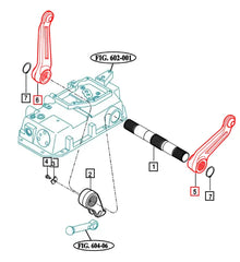 Mahindra Tractor Hydraulic Lift Arm LH / RH 16705022100M