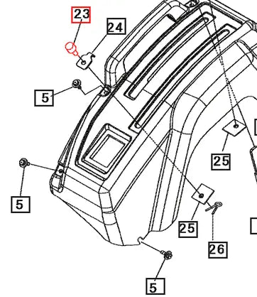 Mahindra Tractor Hydraulic Lift Grip 10212438000 Mahindra Direct Parts
