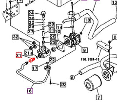 Mahindra Tractor Hydraulic Line Nipple 15mm 06203115171