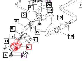 Mahindra Tractor Hydraulic Pump 10382503001 Mahindra Direct Parts