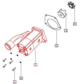 Mahindra Tractor Hydraulic Pump E007205997D91 Mahindra