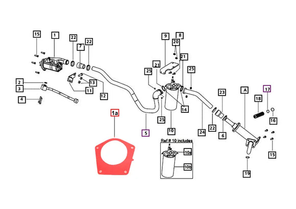 Mahindra Tractor Hydraulic Pump Gasket 007206946C1 Mahindra Direct Parts