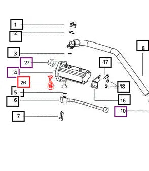 Mahindra Tractor Hydraulic Pump Seal Kit 007202847D91 Mahindra