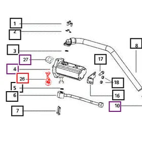 Mahindra Tractor Hydraulic Pump Seal Kit 007202847D91 Mahindra
